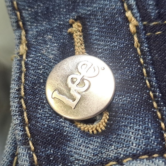 Lee Relaxed Fit Straight Leg Mid Rise Jaded Mid Wash Jeans 14 Long NEW - Picture 8 of 8